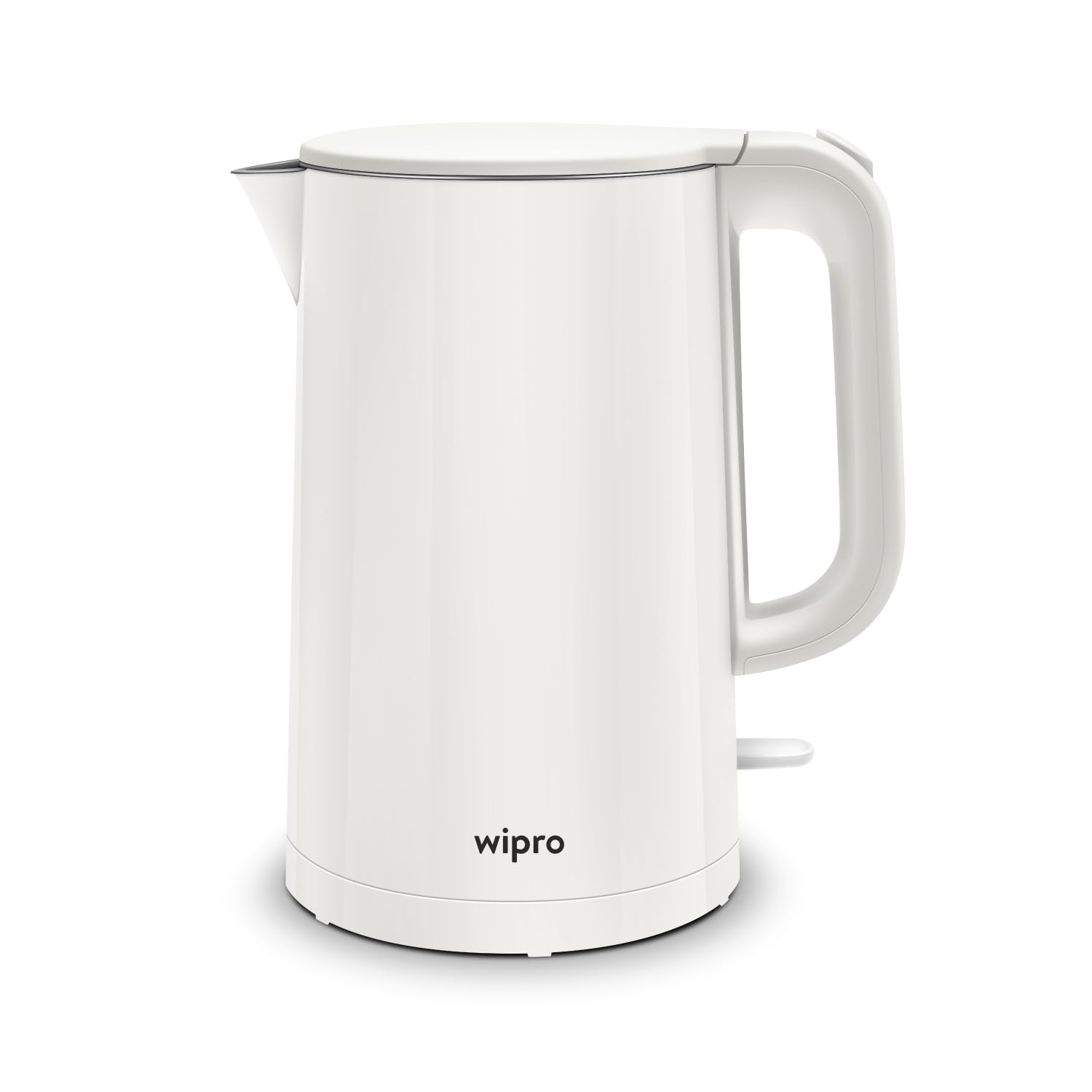 Wipro Elato BK210 Cool Touch Double Layer Electric Kettle, 1.5 Litres, Anti - Rust Shield, Super Fast Heating, 3x Protection - Overheating,