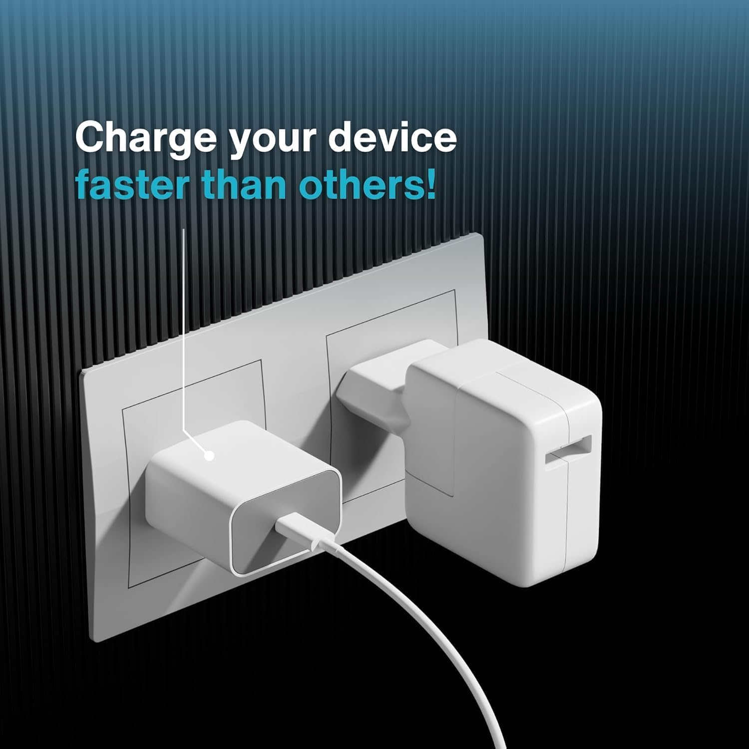 AILKIN 20W Original Fast Charger with USB-C to Lightning Cable | Compatible with iPhone & iPad