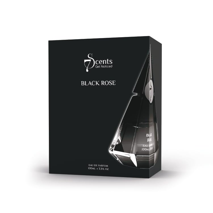 7S Black Rose Eau De Parfum 100ml Unisex Long Lasting Luxury Fragrance