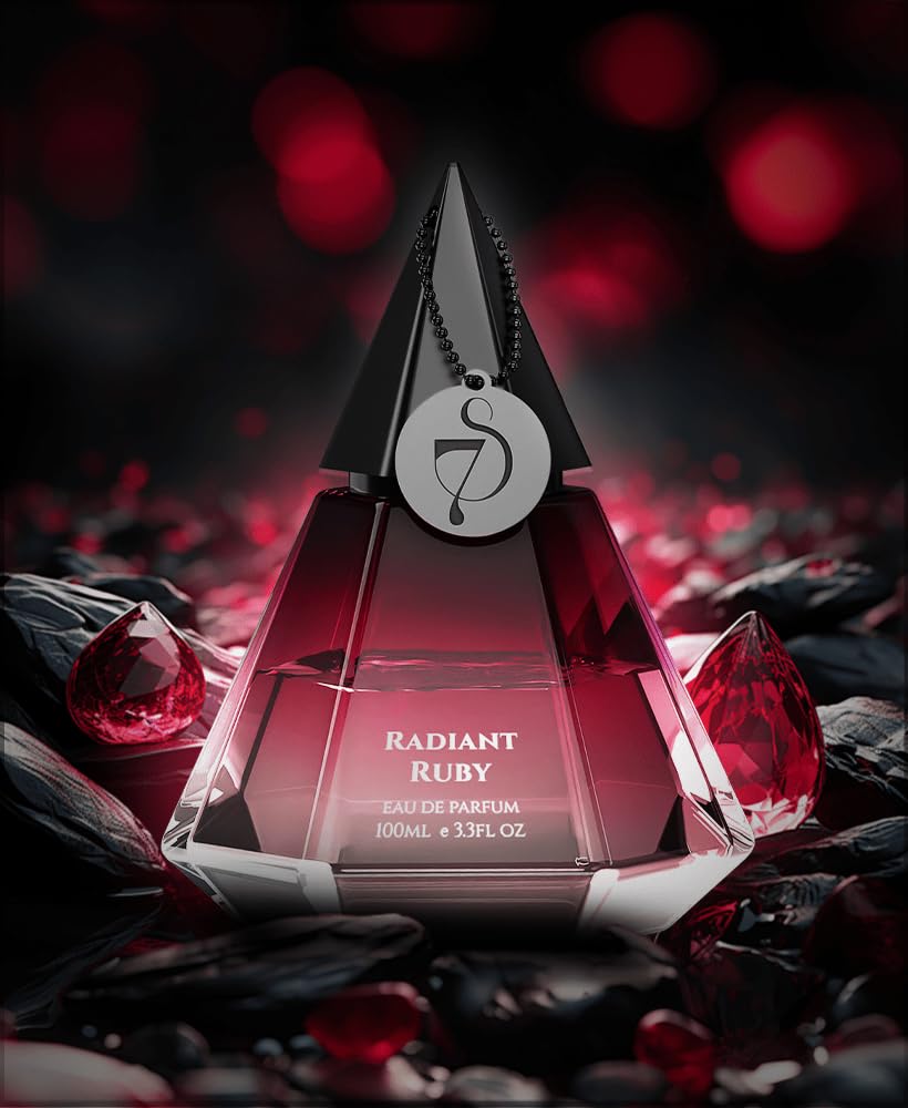 7S Radiant Ruby Eau De Parfum 100ml Unisex Long-Lasting Premium Luxury Perfume for Men & Women