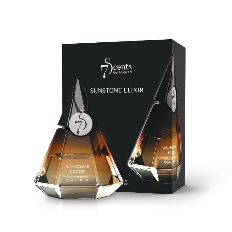 7S Sunstone Elixir Eau De Parfum 100ml Unisex Long-Lasting Premium Luxury Fragrance for Men & Women