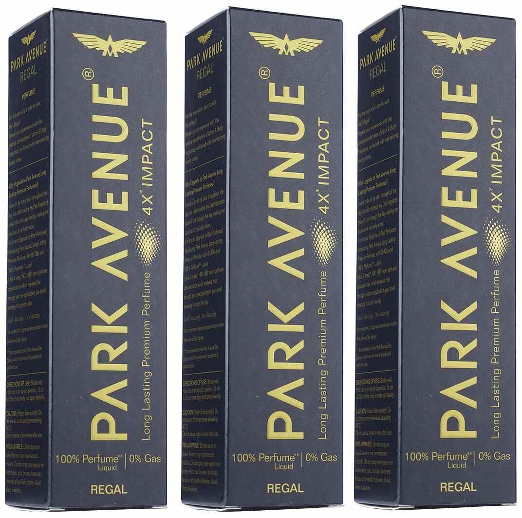 Park Avenue Premium Fresh Liquid Perfume for Men – Regal, 120ml  Long-Lasting Fragrance