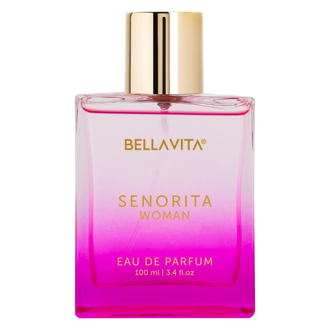 Bella Vita Luxury Senorita Eau De Parfum for Women – Fresh & Fruity Long-Lasting Perfume with Yuzu, Lotus, Magnolia & Musk