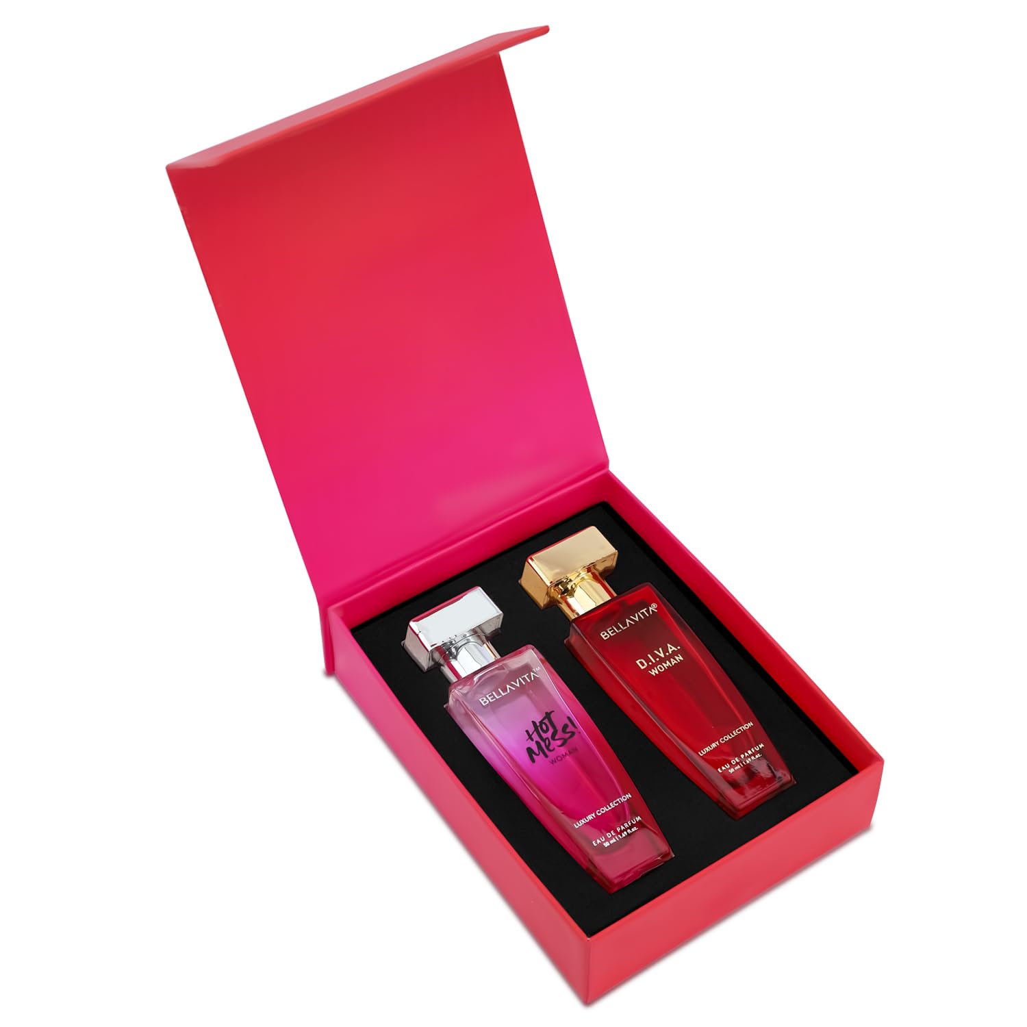 Bella Vita Luxury Hot & Classy Perfume Gift Set for Women – Long-Lasting Fragrance, 2 x 50ml