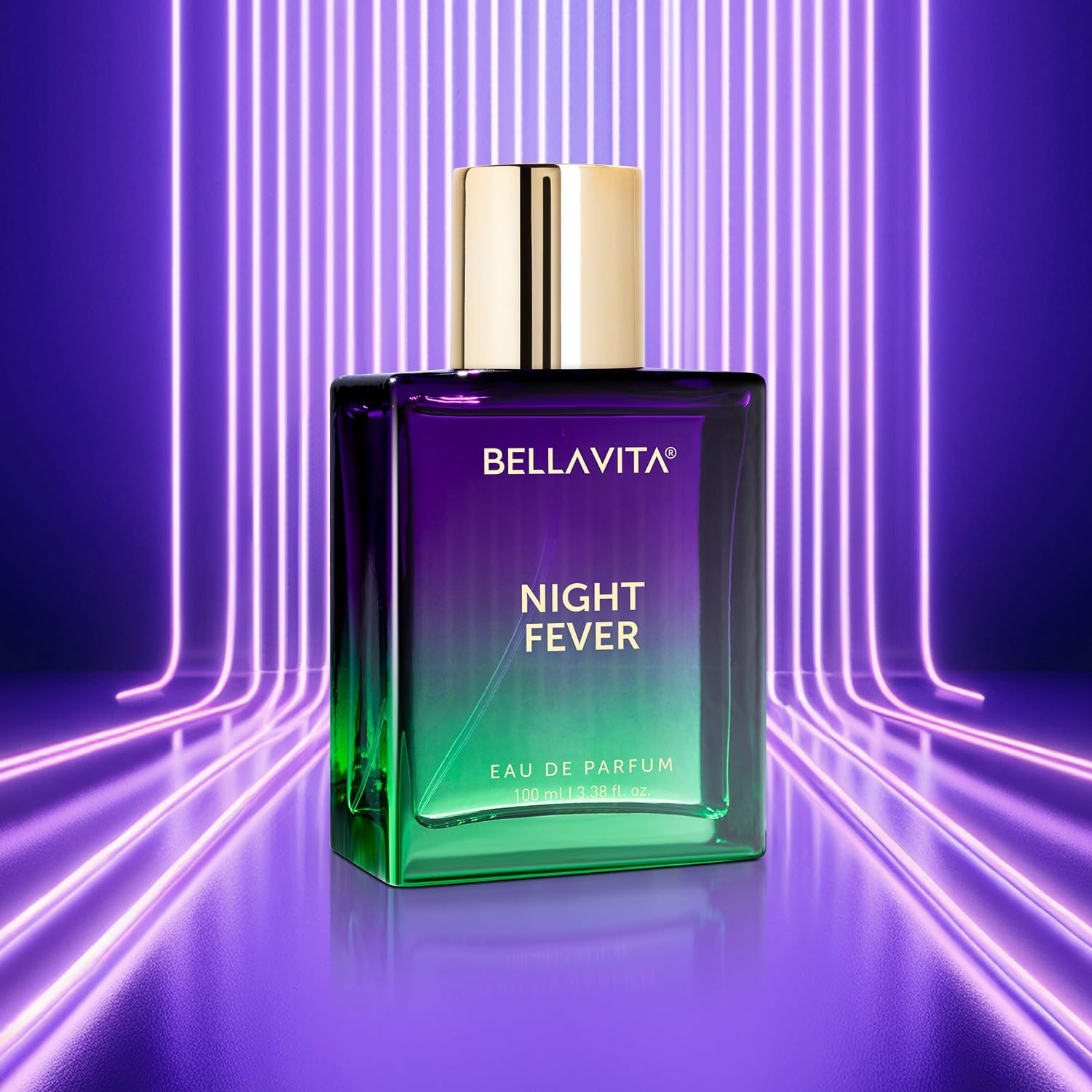 BELLAVITA Night Fever Eau De Parfum – 100ml Long-Lasting Perfume for Men and Women | Unisex Fragrance