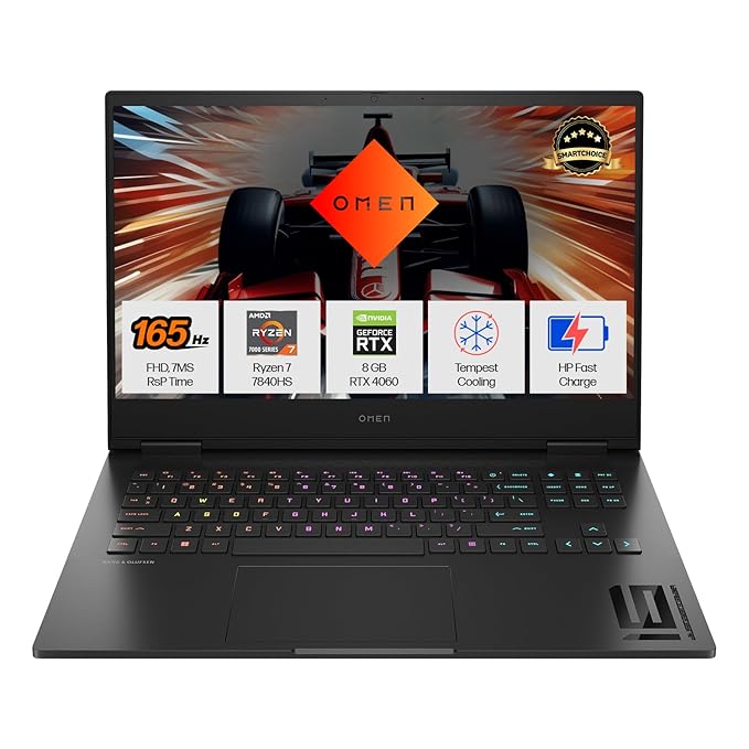 HP Smartchoice Omen AMD Ryzen 7 7840Hs
