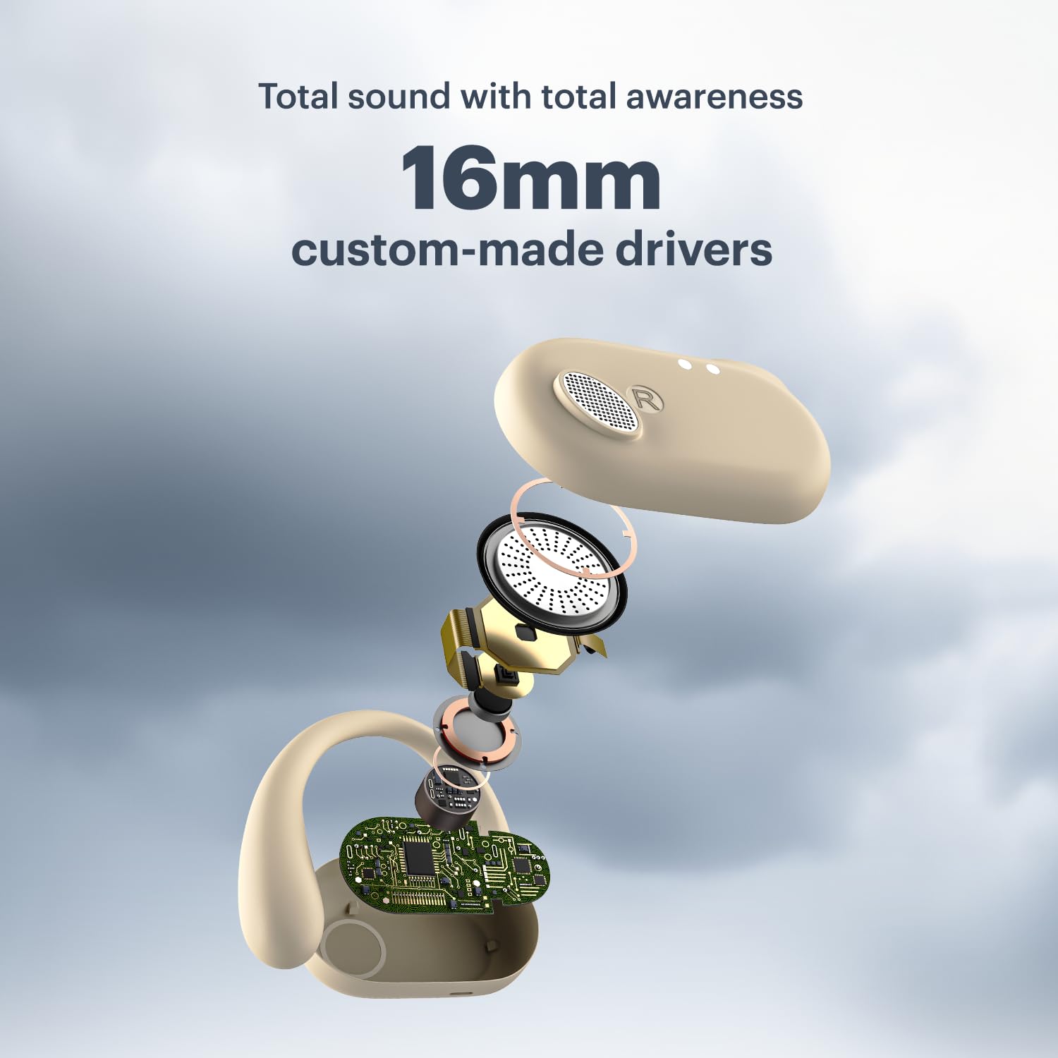 Noise Pure Pods Wireless Open Ear Earbuds with AirWave