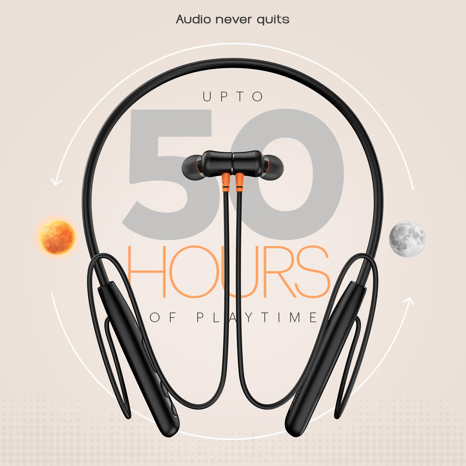 Noise Newly Launched Airwave Bluetooth in Ear Neckband