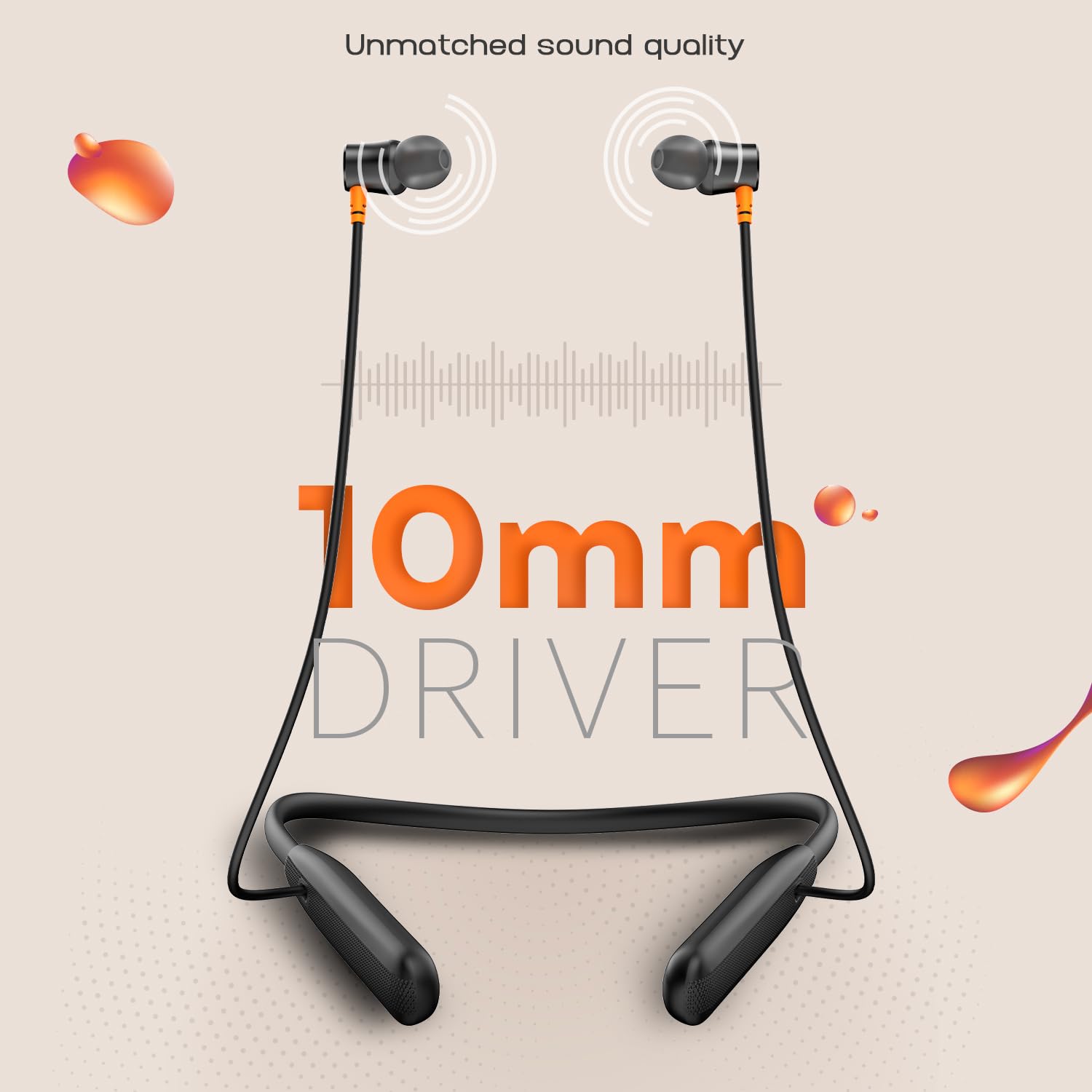 Noise Newly Launched Airwave Bluetooth in Ear Neckband