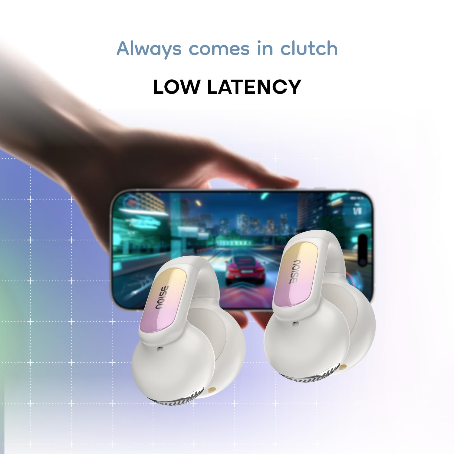 Noise Newly Launched Air Clips 2 Wireless Open Ear Earbuds