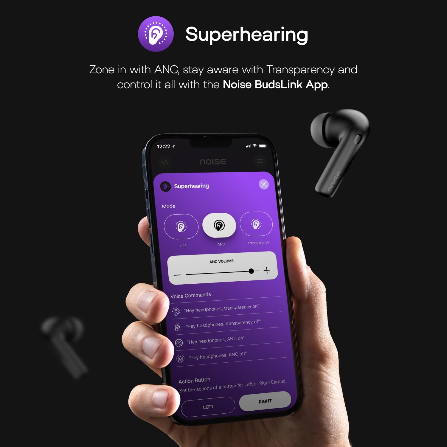Noise Newly Launched Air Buds 6 in-Ear Bluetooth