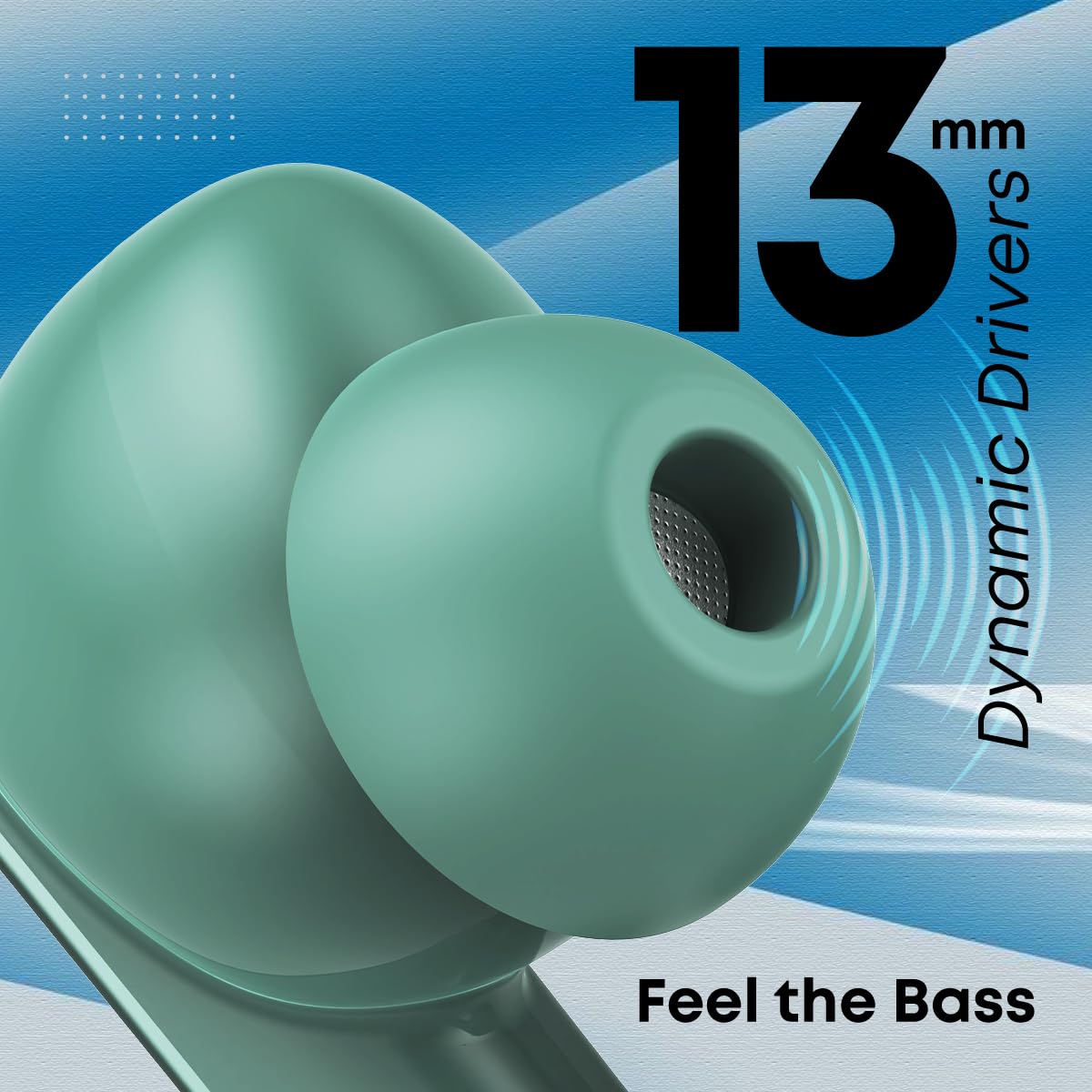 pTron Bassbuds Gomax in-Ear TWS Earbuds
