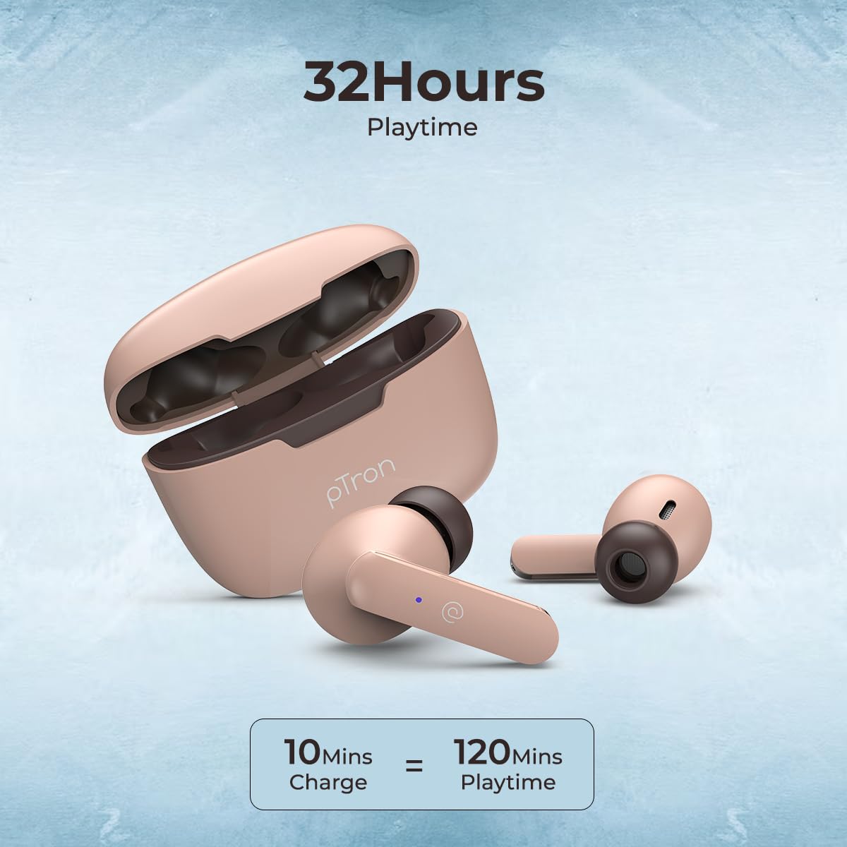 pTron Basspods P81 in-Ear Wireless Earbuds