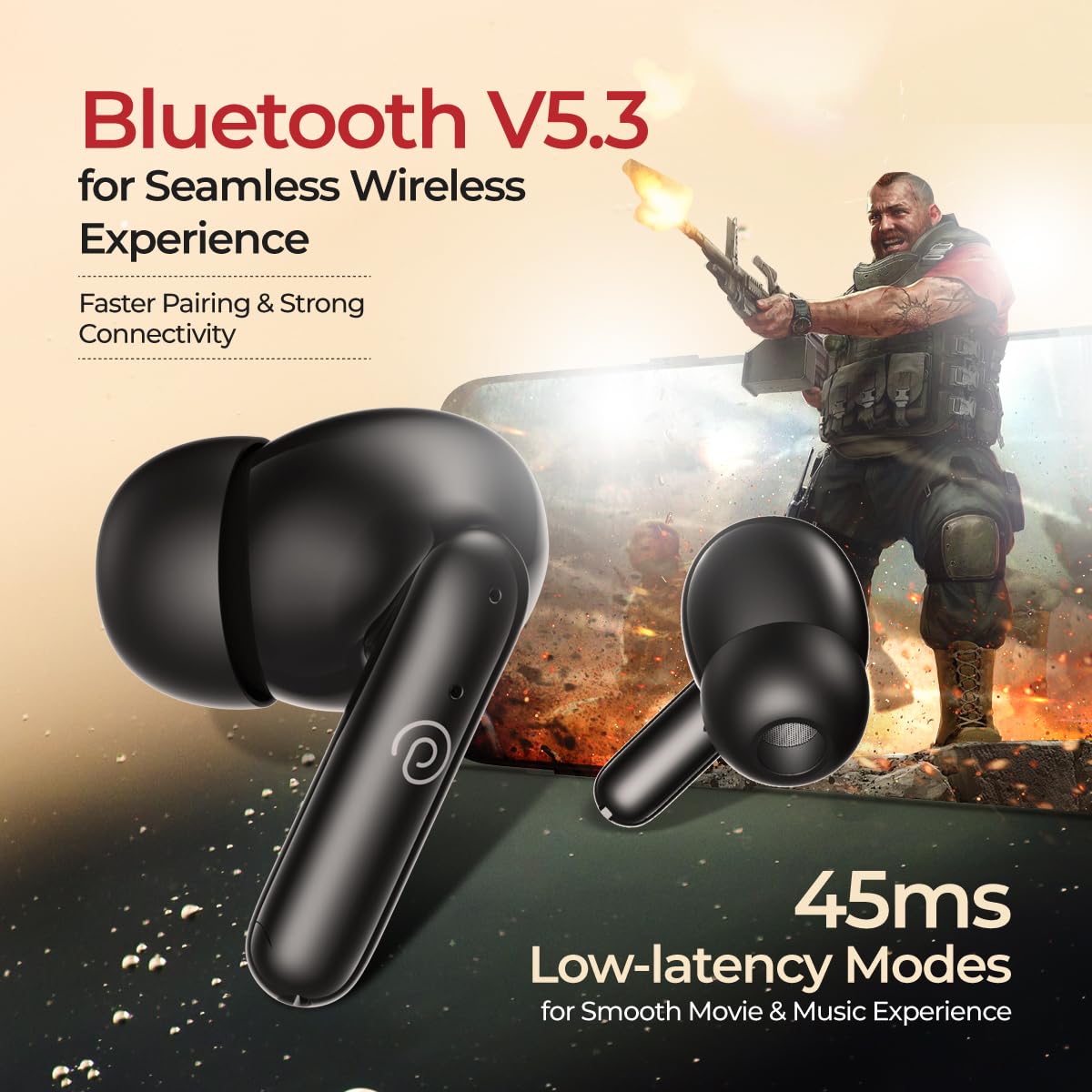 pTron Zenbuds Evo in-Ear TWS Earbuds