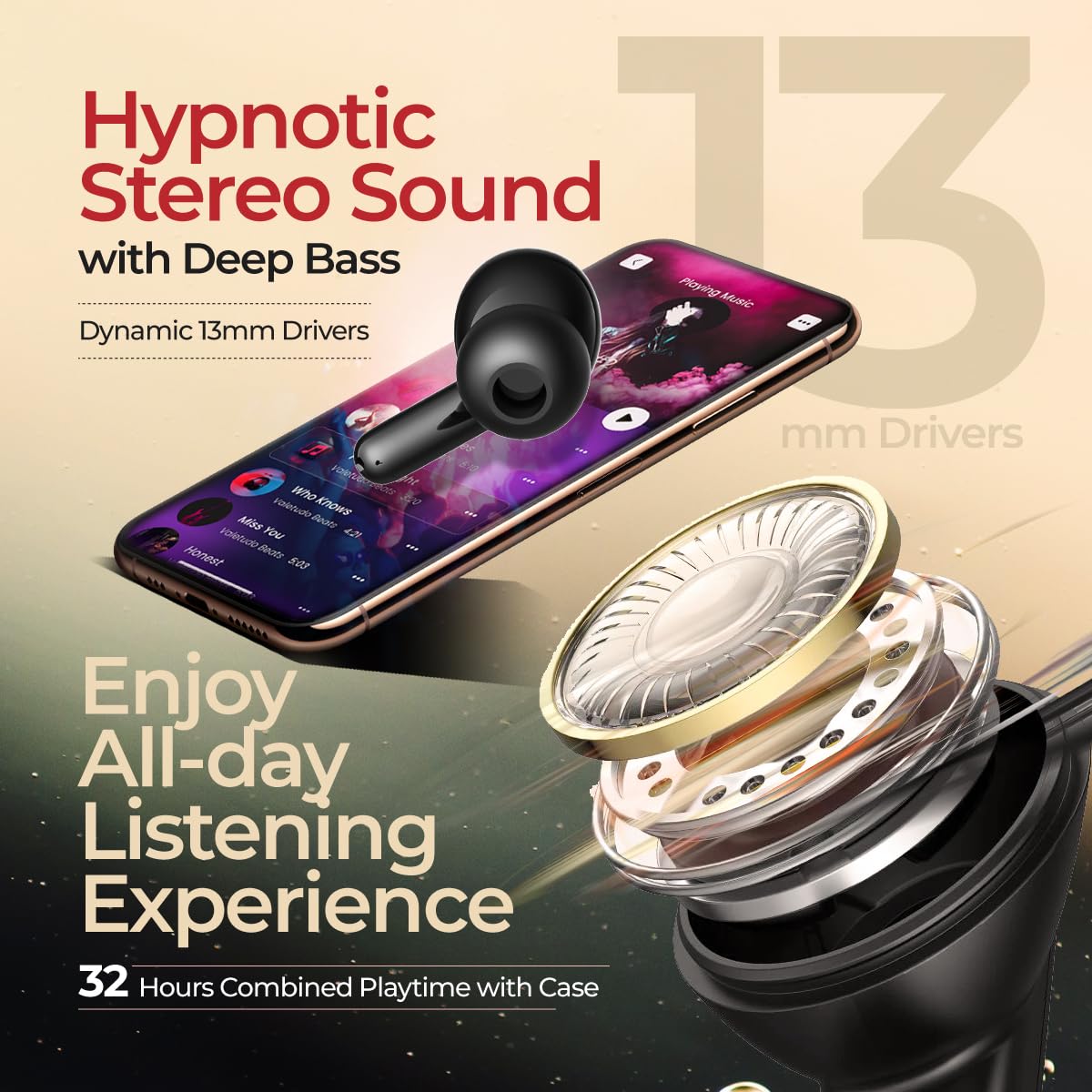 pTron Zenbuds Evo in-Ear TWS Earbuds