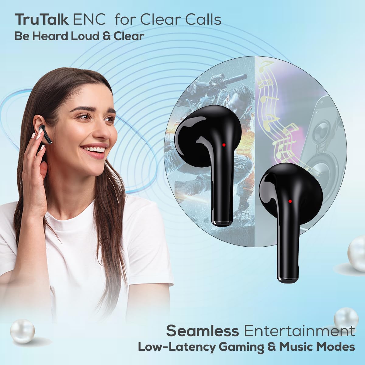 pTron Basspods P681 TWS Earbuds