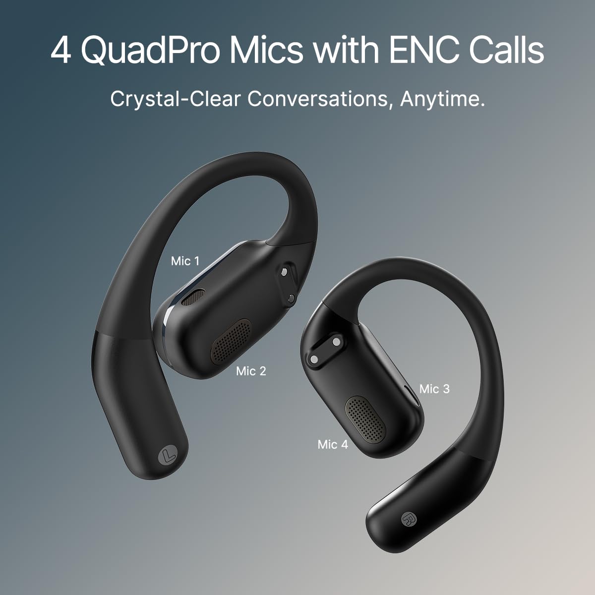 pTron Zenbuds Evo X2 Pro Open Ear Wireless Earbuds