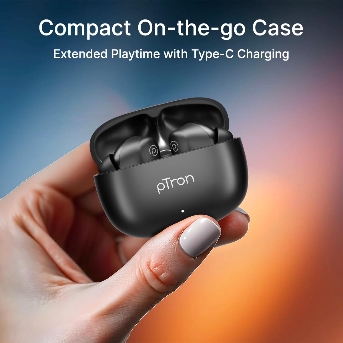 pTron Bassbuds Spark in-Ear TWS Earbuds