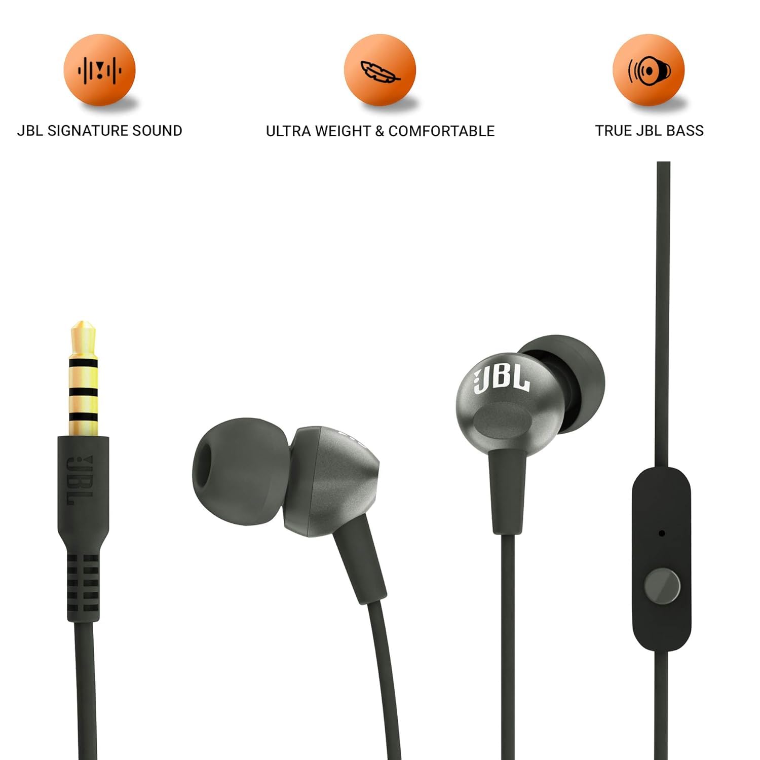 JBL C200SI, Premium in Ear Wired Earphones