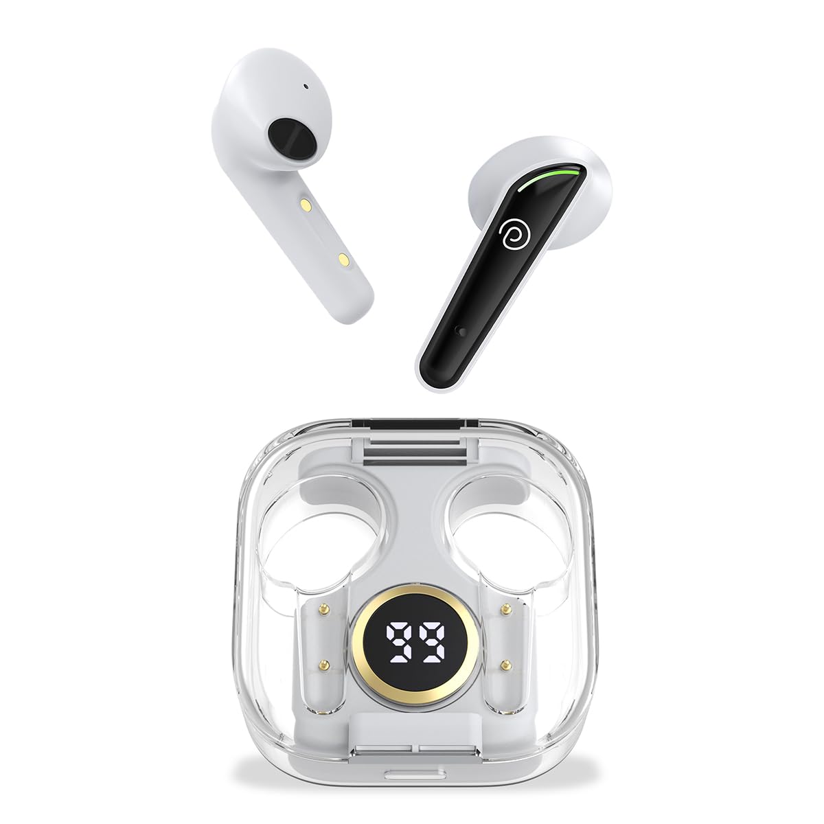 pTron Newly Launched Bassbuds Nyx in-Ear Wireless Headphone