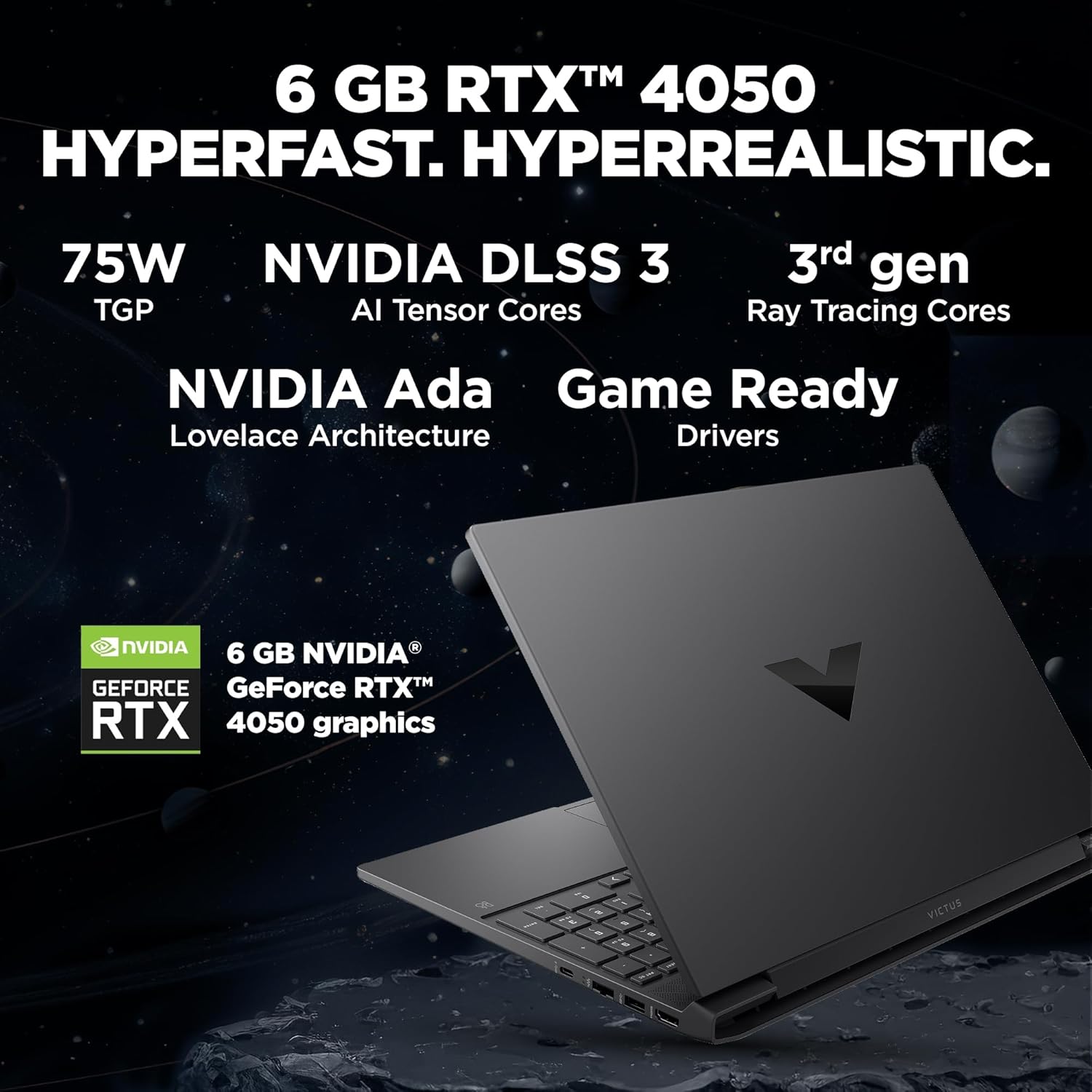 HP Victus 13th Gen Intel Core i5-13420H