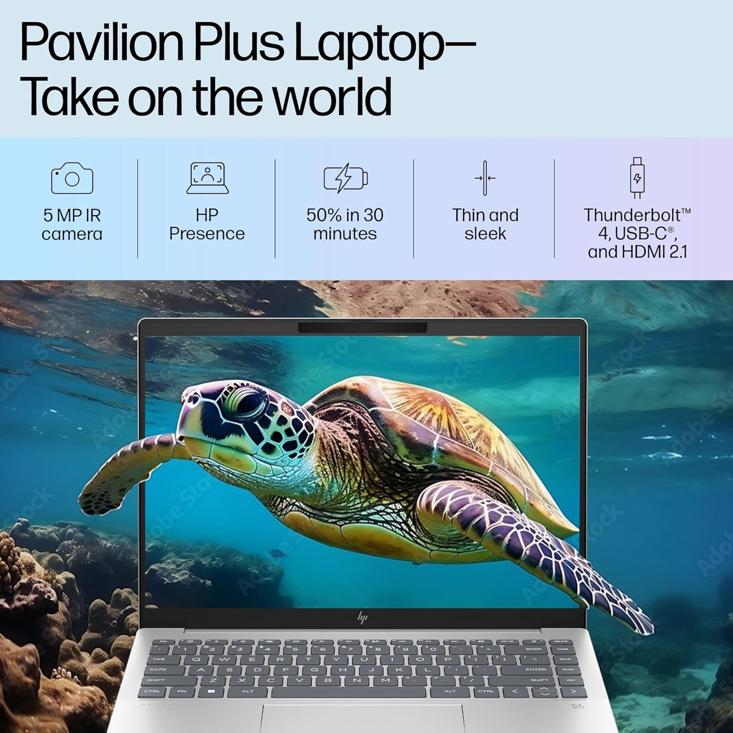 HP Pavilion Plus 13th Gen Intel Core i5-13500H  16-AB0015TX