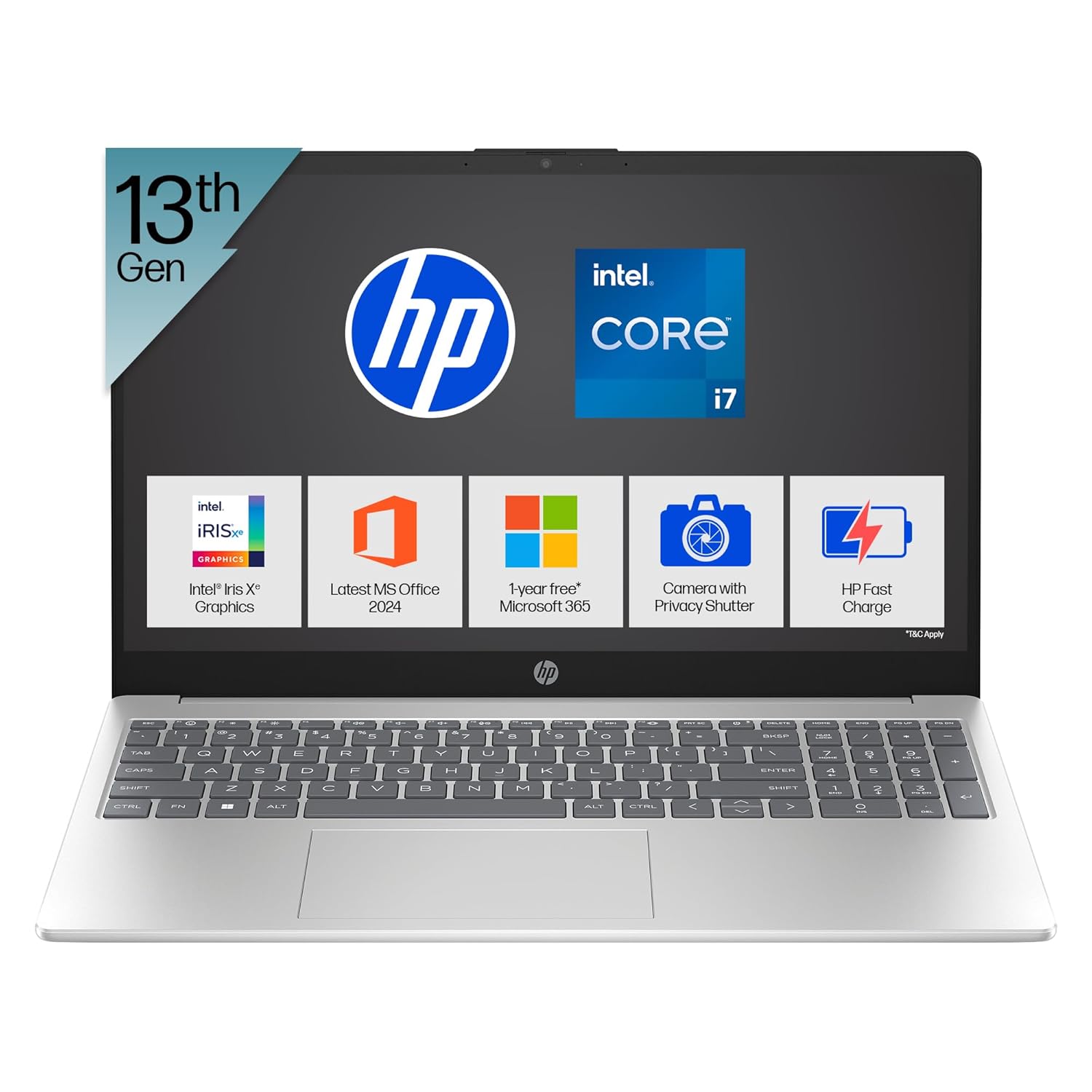 HP 15 13th Gen Intel Core i7-1355U