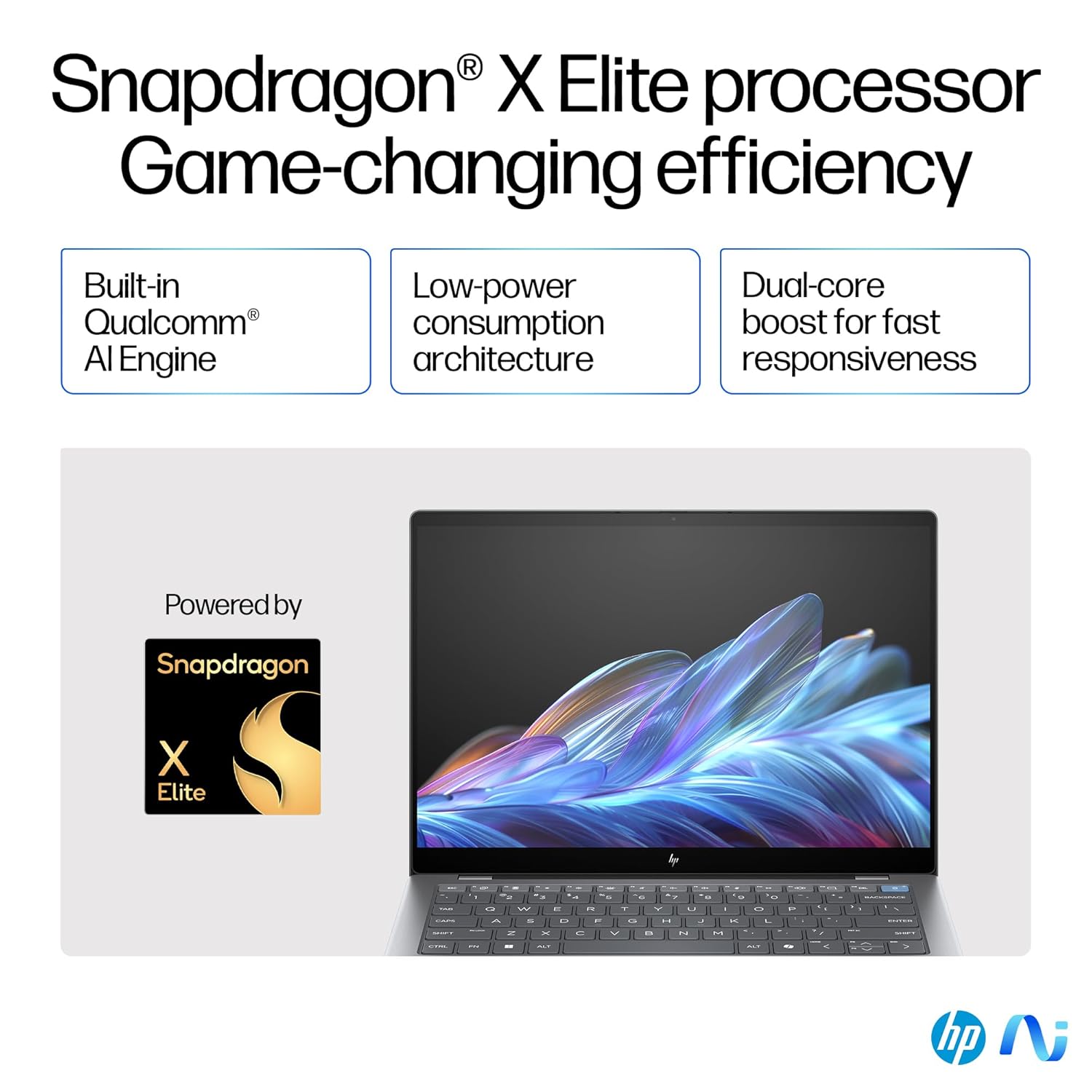 HP OmniBook X Laptop Snapdragon X Elite X1E-78-100 14inch