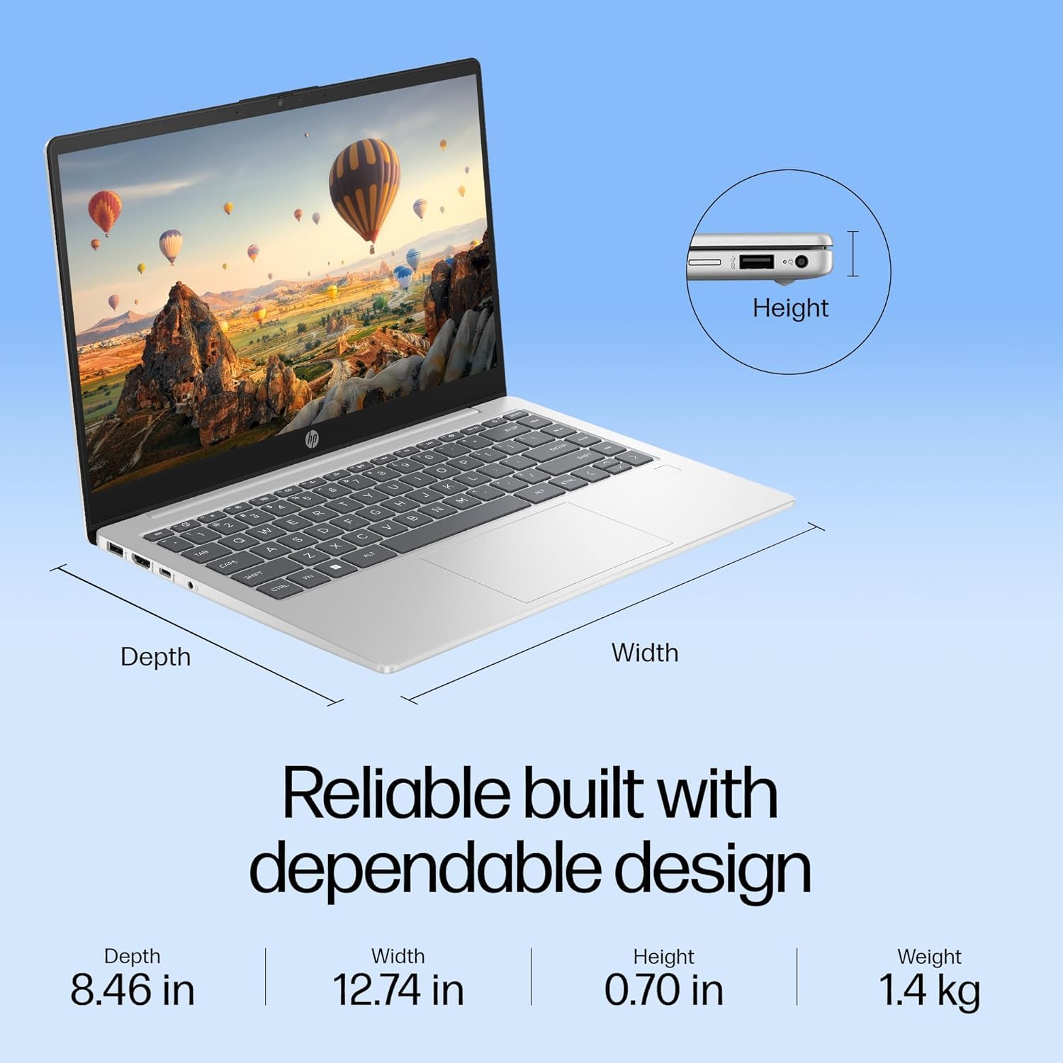hp Professional 14 13th Gen Intel Core i5-1334U Turbo Boost