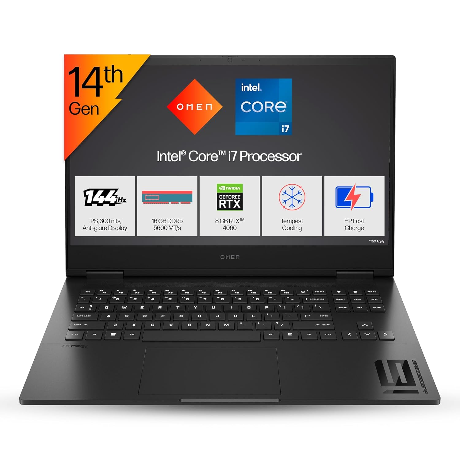 HP OMEN Gaming 14th Gen Intel Core i7-14650HX