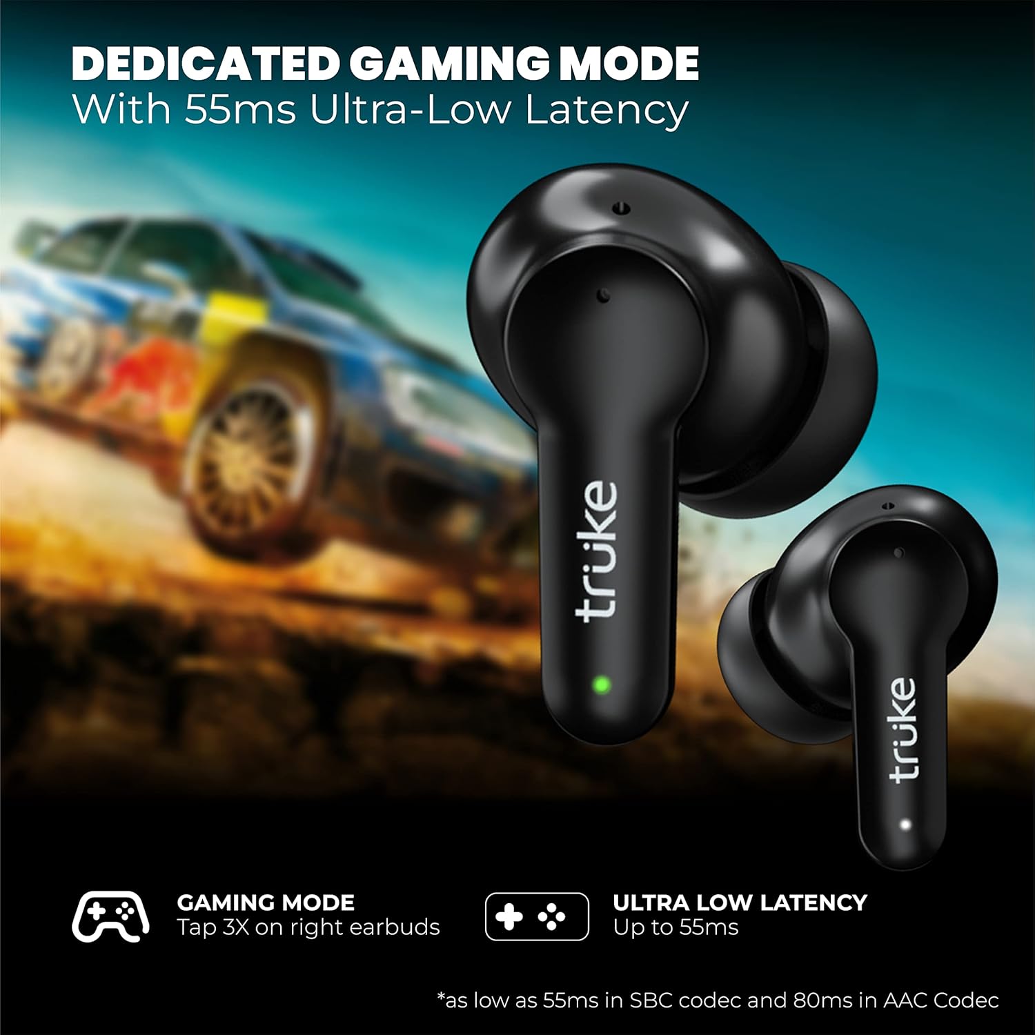 truke Buds S2 Lite True Wireless Made in India Earbuds
