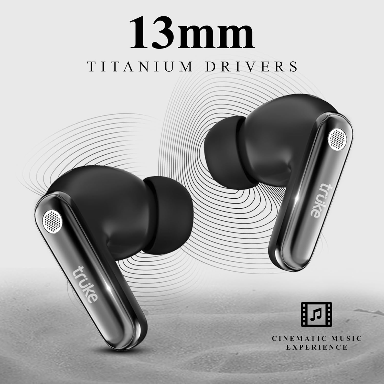 truke New Launch Mega 10 True Wireless in Ear Earbuds