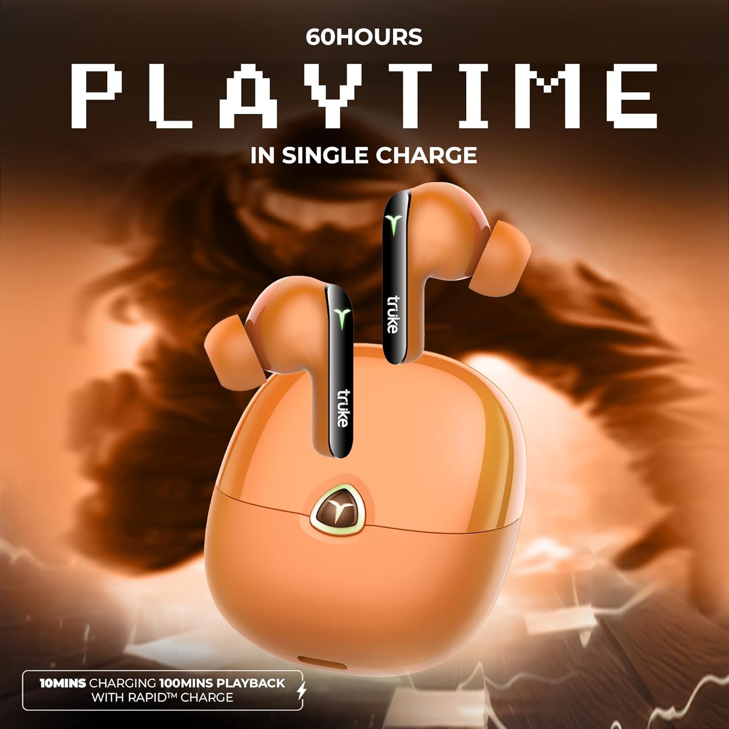 truke New Launch BTG Flex True Wireless in Ear Earbuds