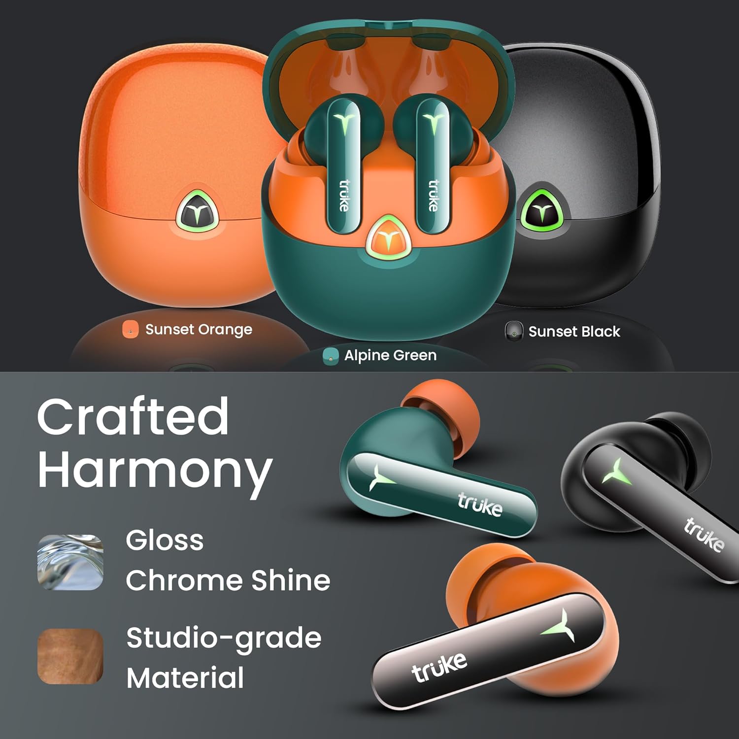 truke New Launch BTG Flex True Wireless in Ear Earbuds