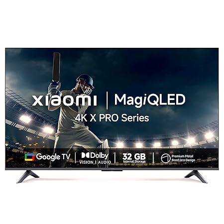 Mi Xiaomi 108 cm (43 inch) X Pro QLED Series 4K Ultra HD Smart Google TV Model: L43MA-SIN