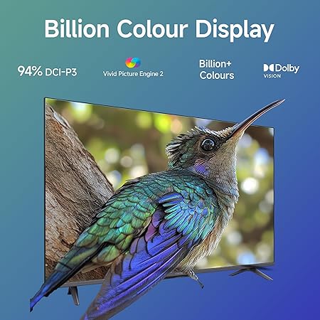 Mi Xiaomi 108 cm (43 inch) X Pro QLED Series 4K Ultra HD Smart Google TV Model: L43MA-SIN