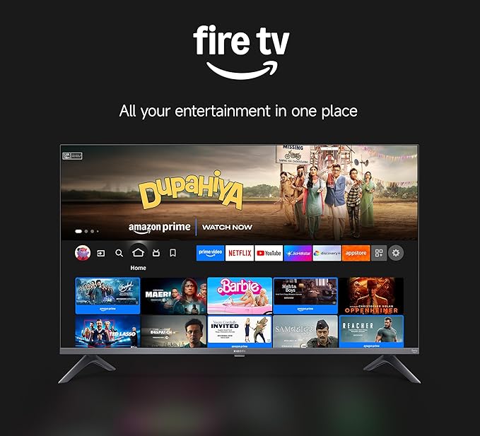 Xiaomi 108 cm (43 inch) FX Ultra HD 4K Smart LED Fire TV Model: L43MB-FIN