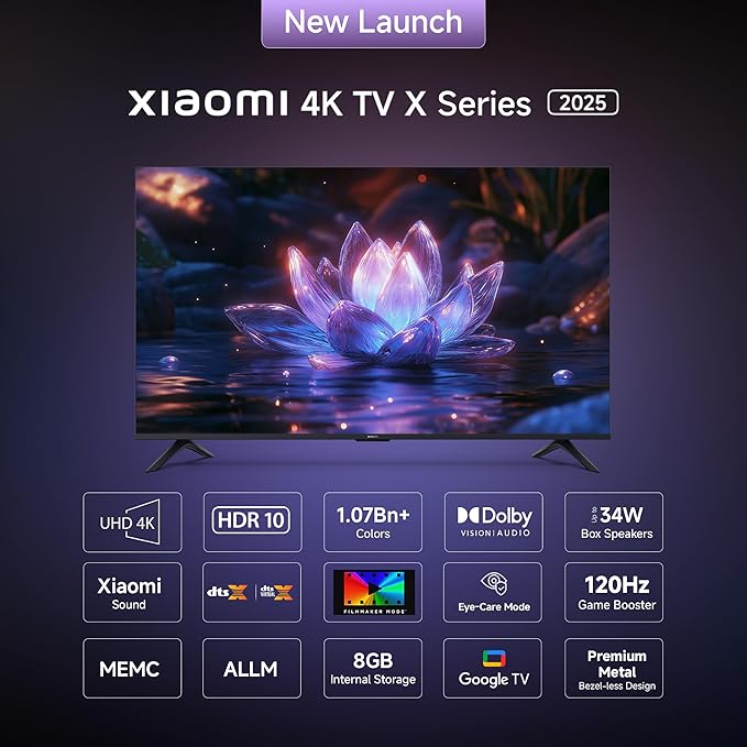 Xiaomi 108 cm (43 inch) X Ultra HD 4K Smart Google LED TV L43MB-A
