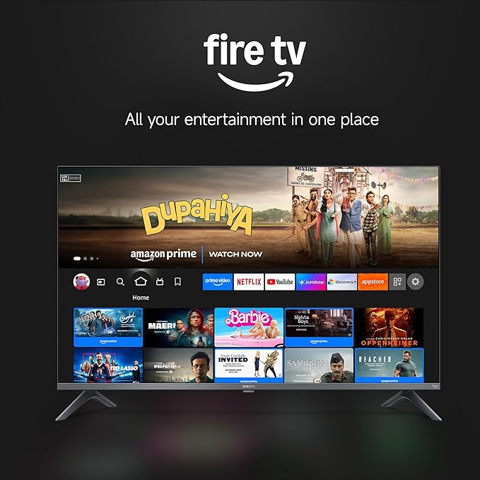 Xiaomi 138 cm (55 inch) FX Pro QLED Ultra HD 4K Smart Fire TV Model: L55MB-FPIN