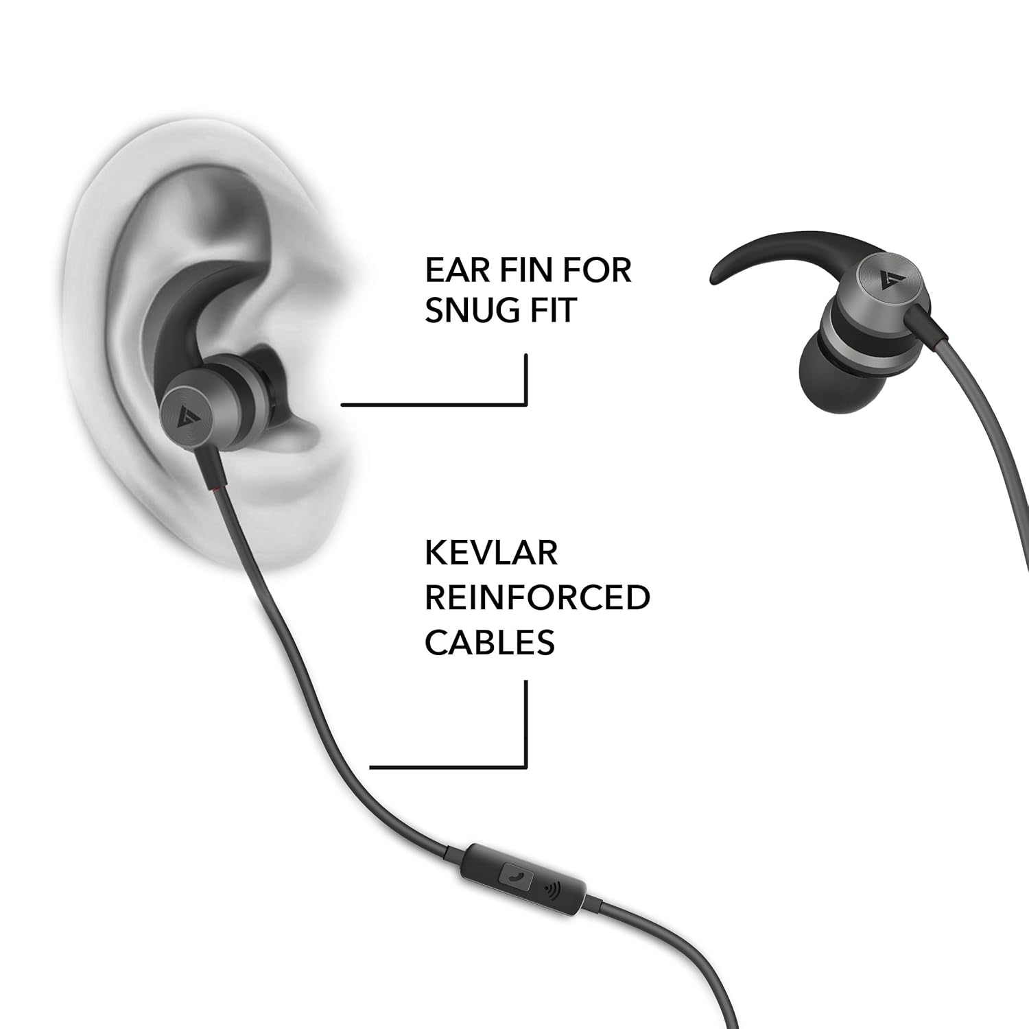 GOBOULT BassBuds X1 in-Ear Wired Earphones