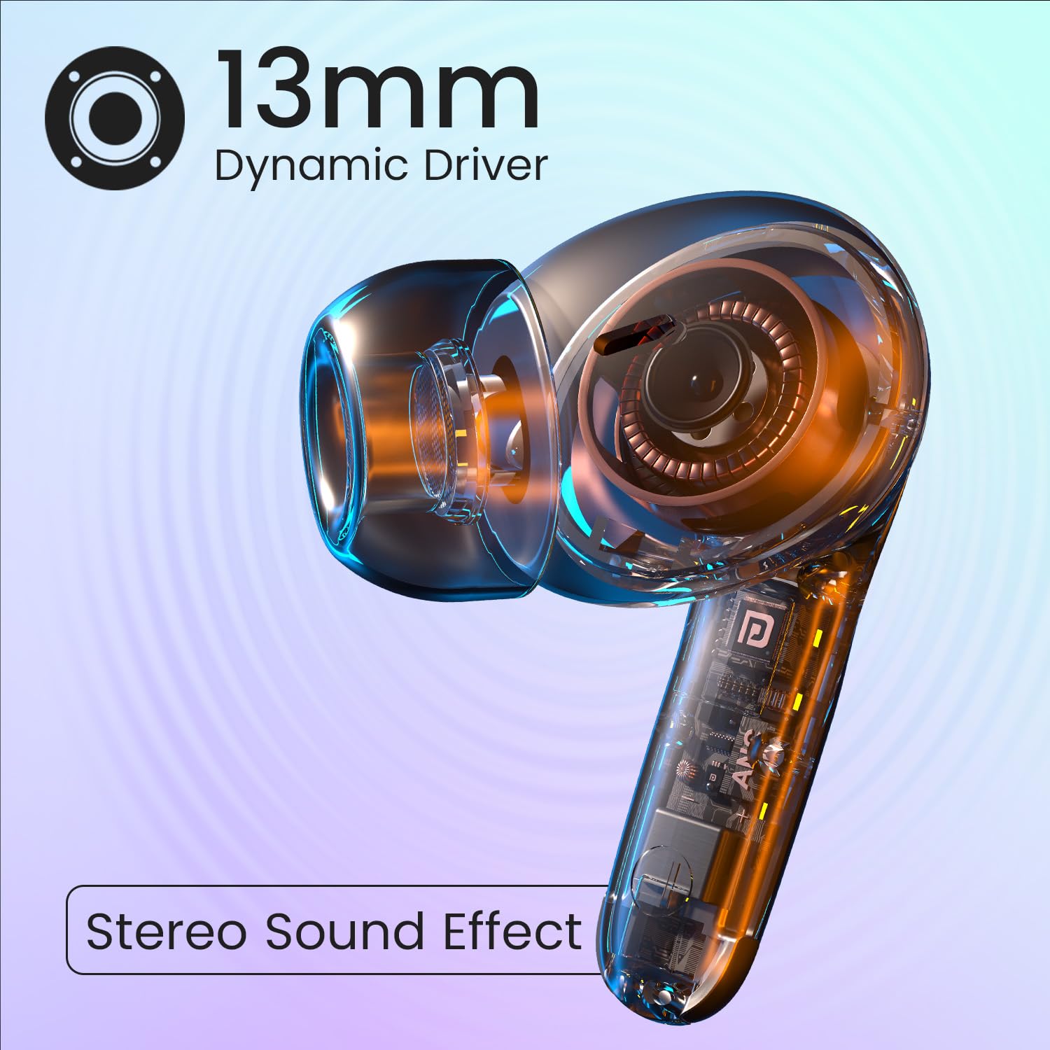 Portronics Harmonics Twins 28 ANC TWS in Ear Earbuds