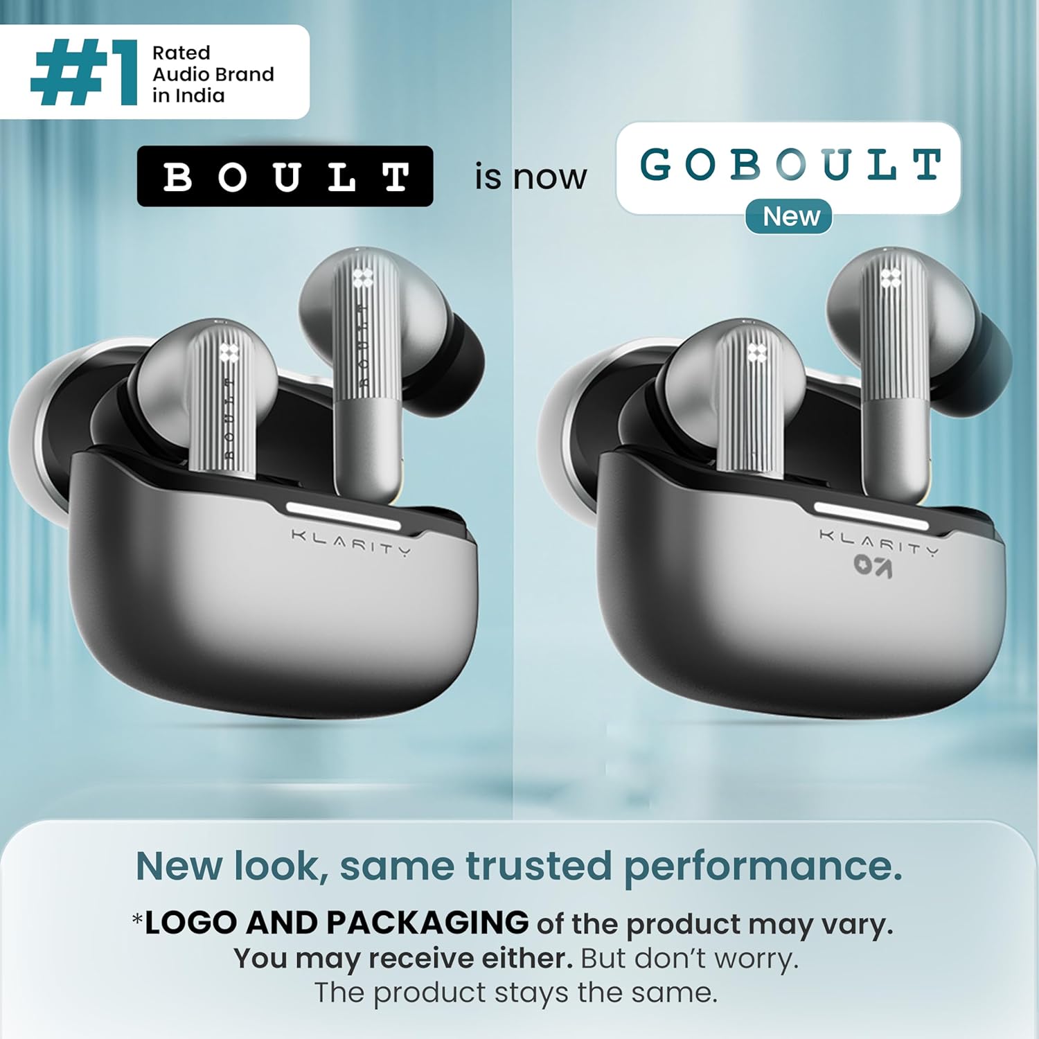 GOBOULT Klarity 3 6-Mic Hybrid ANC Upto 50dB in Ear Earbuds