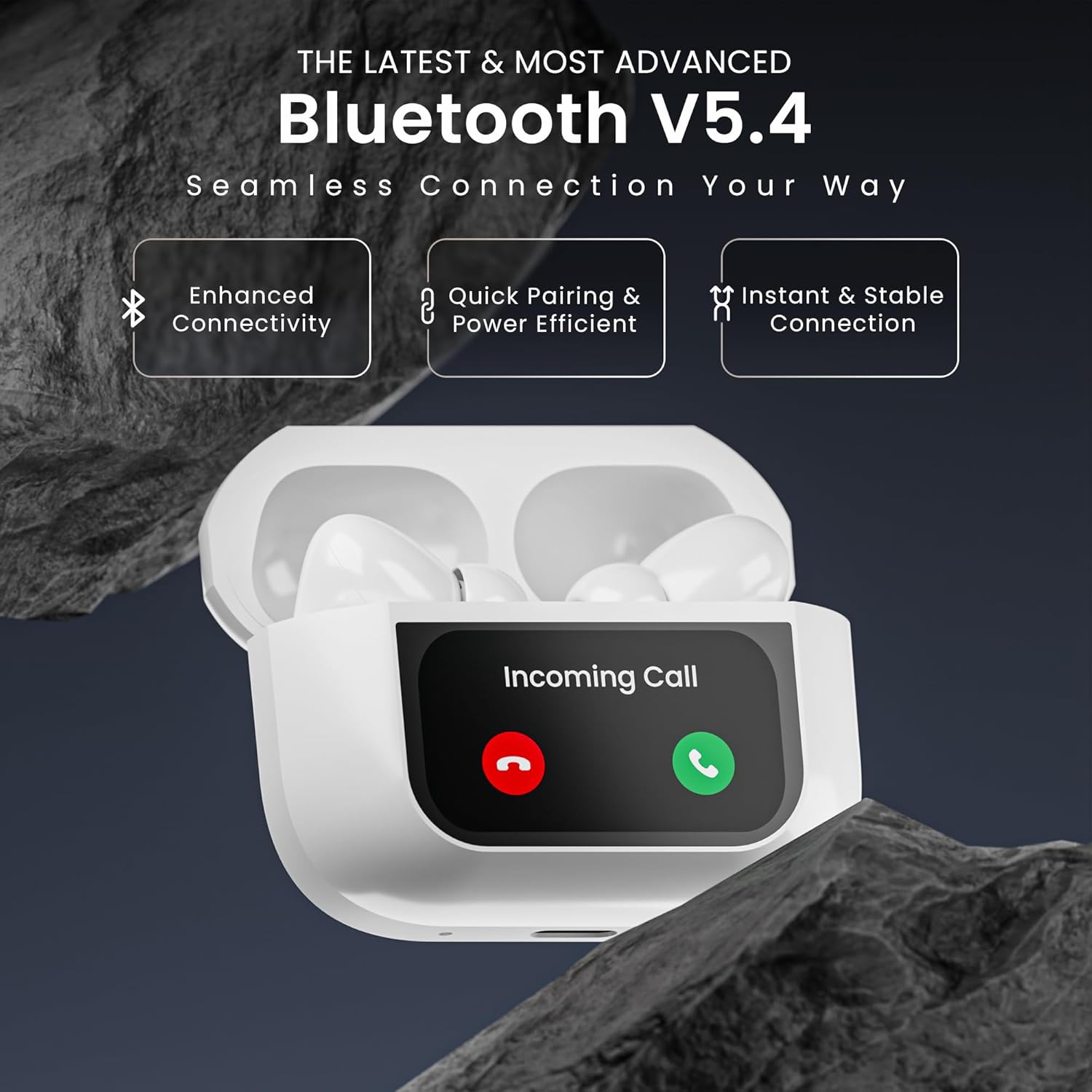 HAMMER Screen TWS 13mm Drivers Earbuds