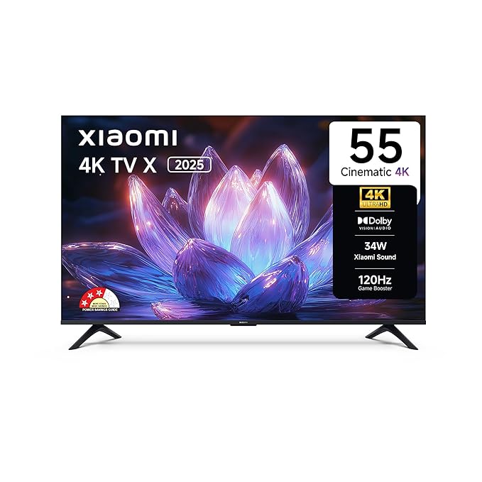 Xiaomi 138 cm (55 inch) X Ultra HD 4K Smart Google LED TV Model: L55MB-AIN