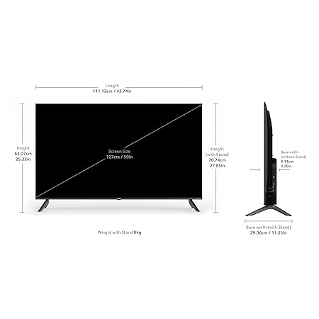 Acer 126 cm (50 inch) I Pro Series 4K Ultra HD LED Smart Google TV Model: AR50UDIGU2875AT