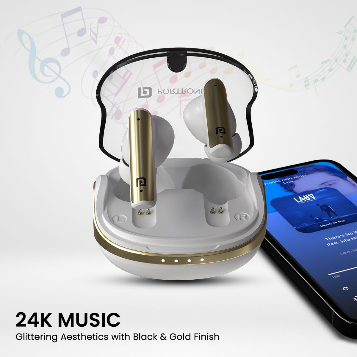 Portronics Harmonics Twins S7 True Wireless in Ear Earbuds