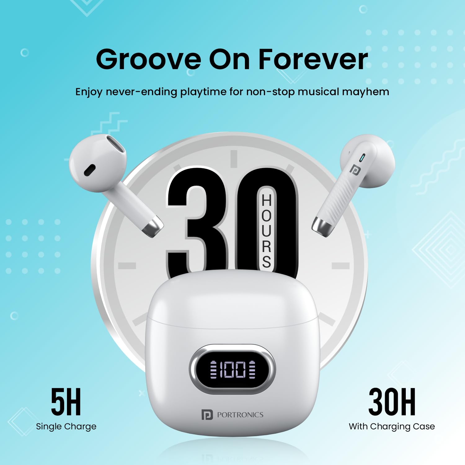 Portronics Harmonics Twins S9 True Wireless in Ear Earbuds