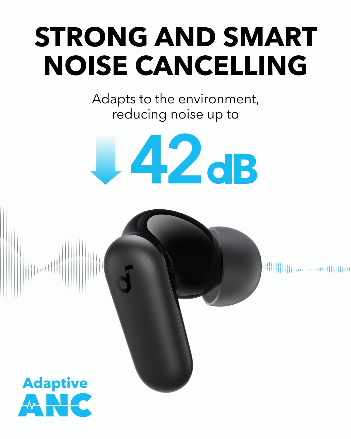 soundcore R50I NC by Anker Noise Cancelling in Ear Earbuds