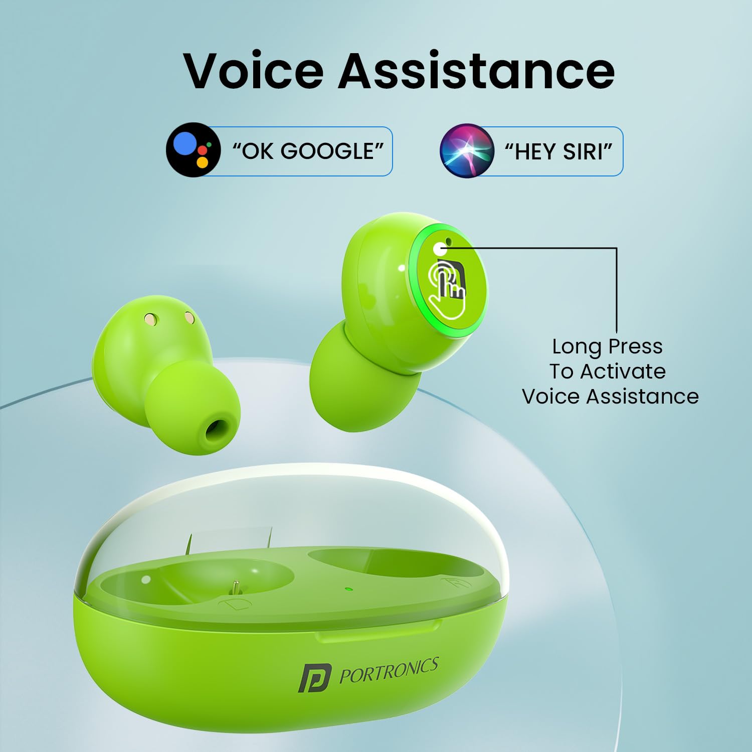 Portronics Harmonics Twins S13 in Ear True Wireless Earbuds