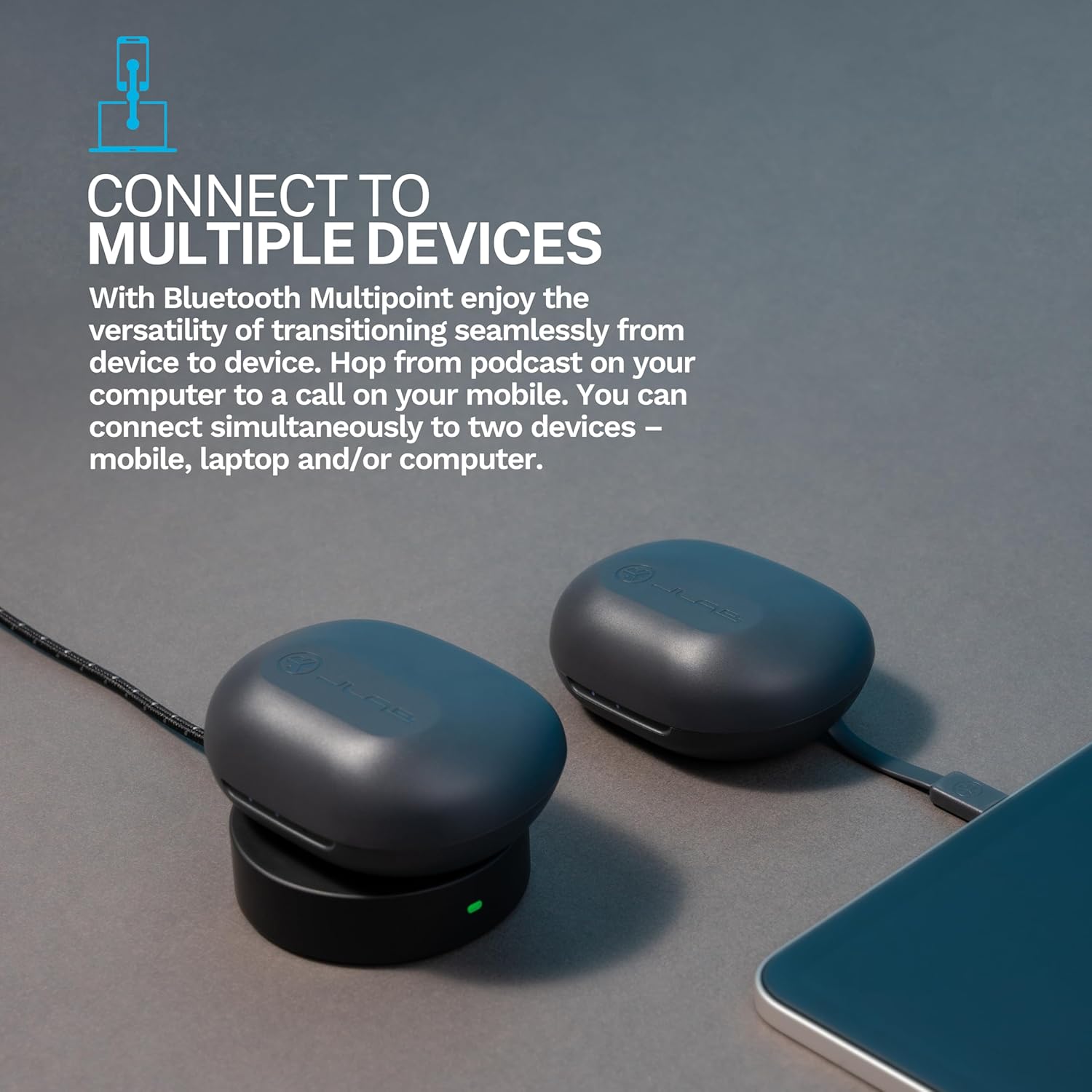 JLab JBuds Sport ANC 4 Active Noise Cancelling Earbuds